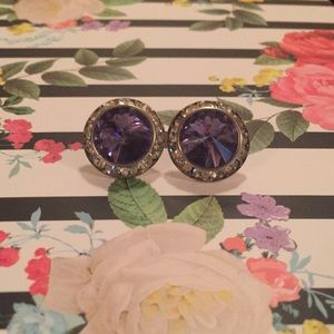 Purple Earrings
